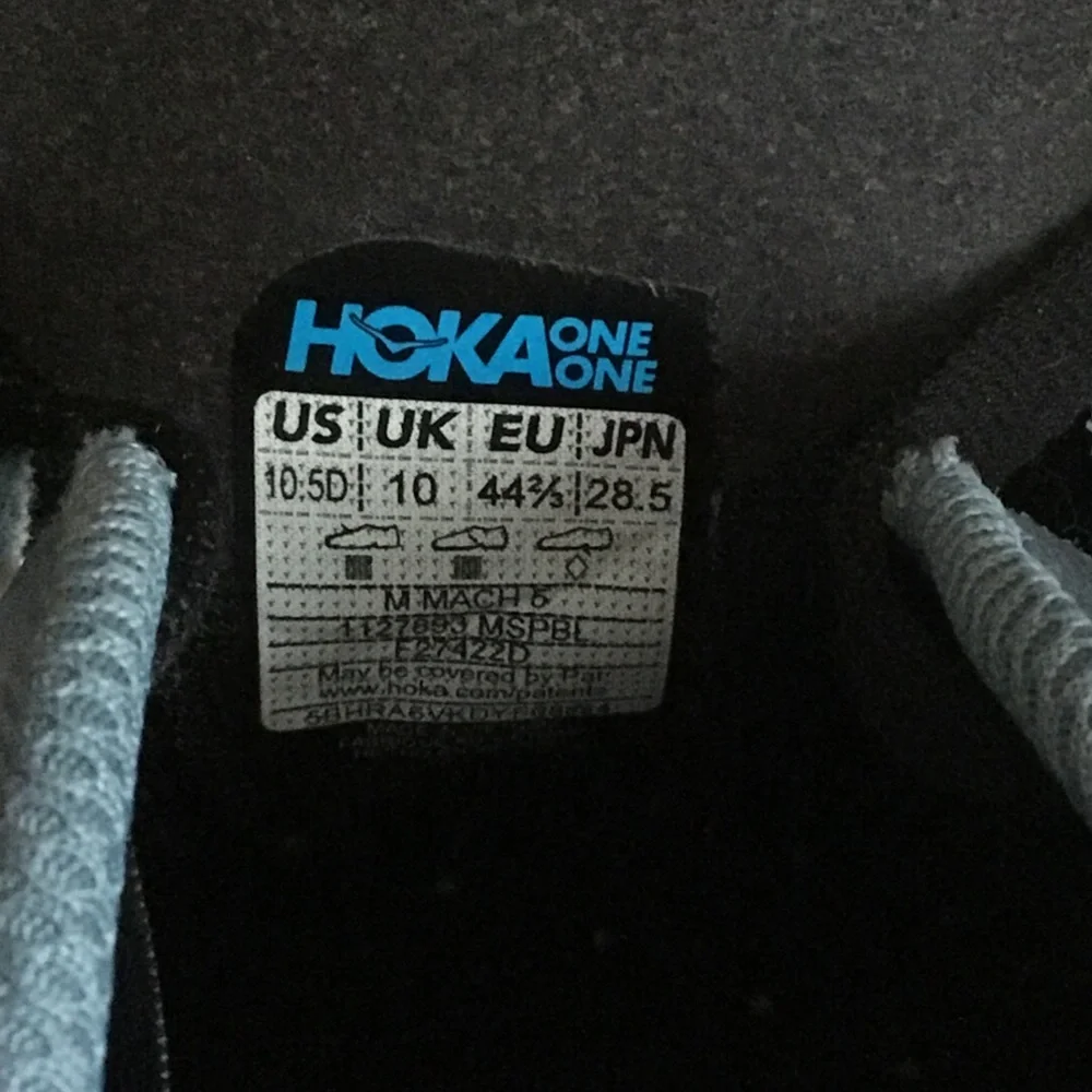 Men’s HOKA One One ProFly Mach 5 Running Sneakers - Picture 15 of 15